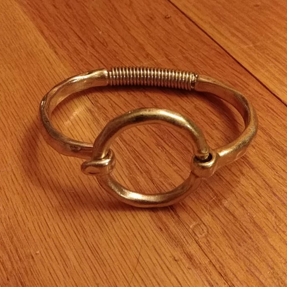 Goldtone Metal Bracelet
